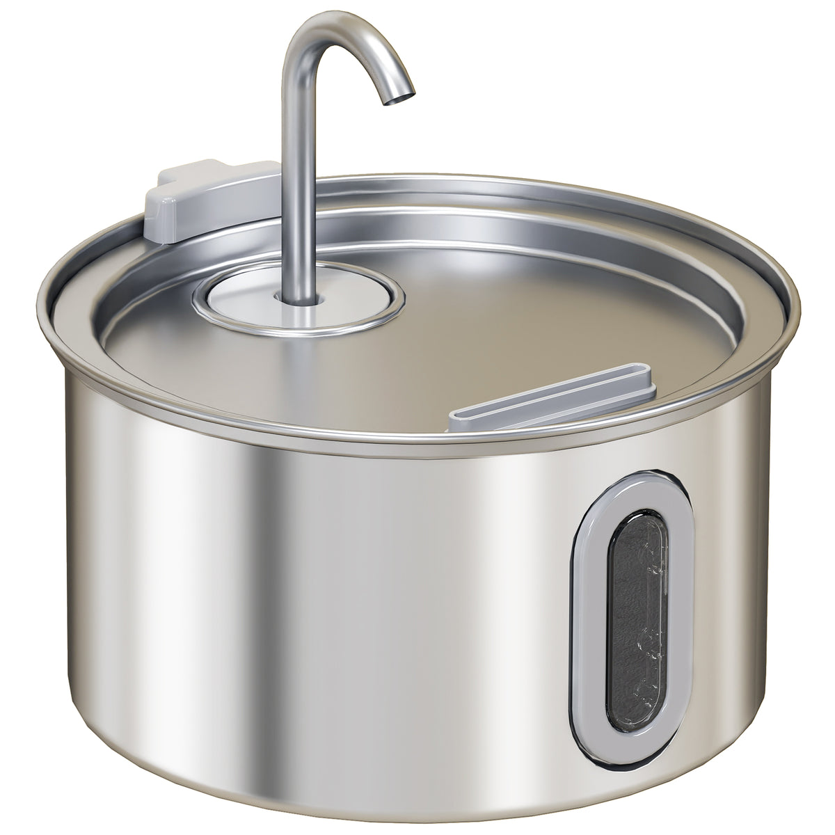 Stainless Steel Cat Water Fountain, 2.5L