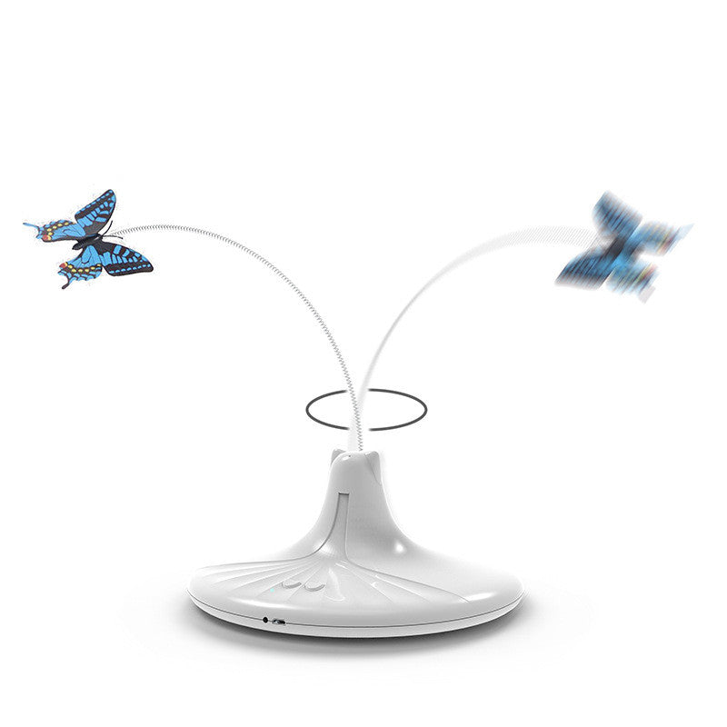Butterfly Spinner Cat Toy, Rechargeable